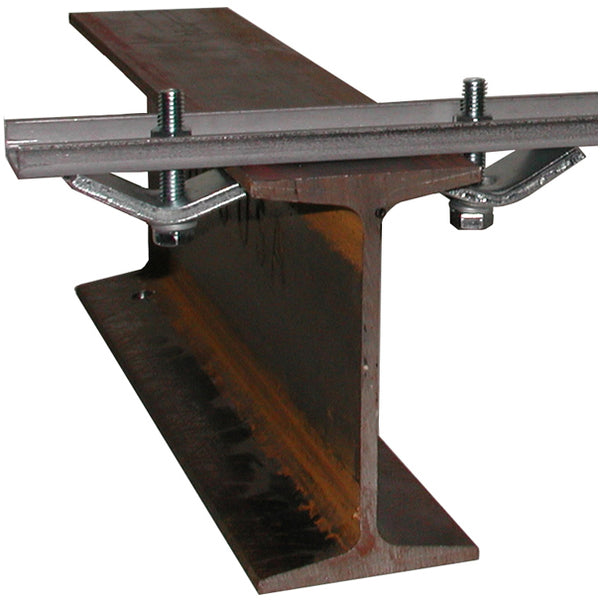 Steel Bracket - 20 Holes, 30" with Mounting Clamps
