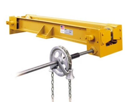 Budgit 5-Ton Hand-Geared Underhung End Truck assembly -BO5/22UHG