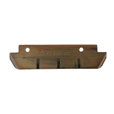 Series C & P Contact Shoe with Self Cleaning Inserts - 5" L x 1/4" W