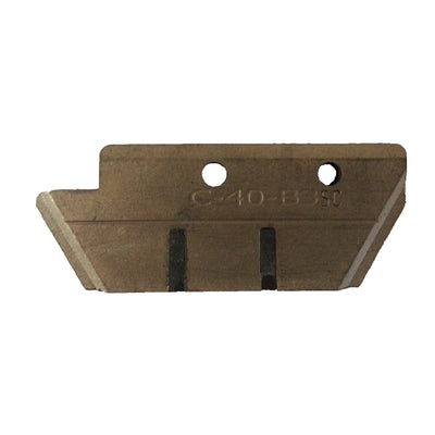 Series C & P Contact Shoe with Self Cleaning Inserts - 3" L x 1/4" W