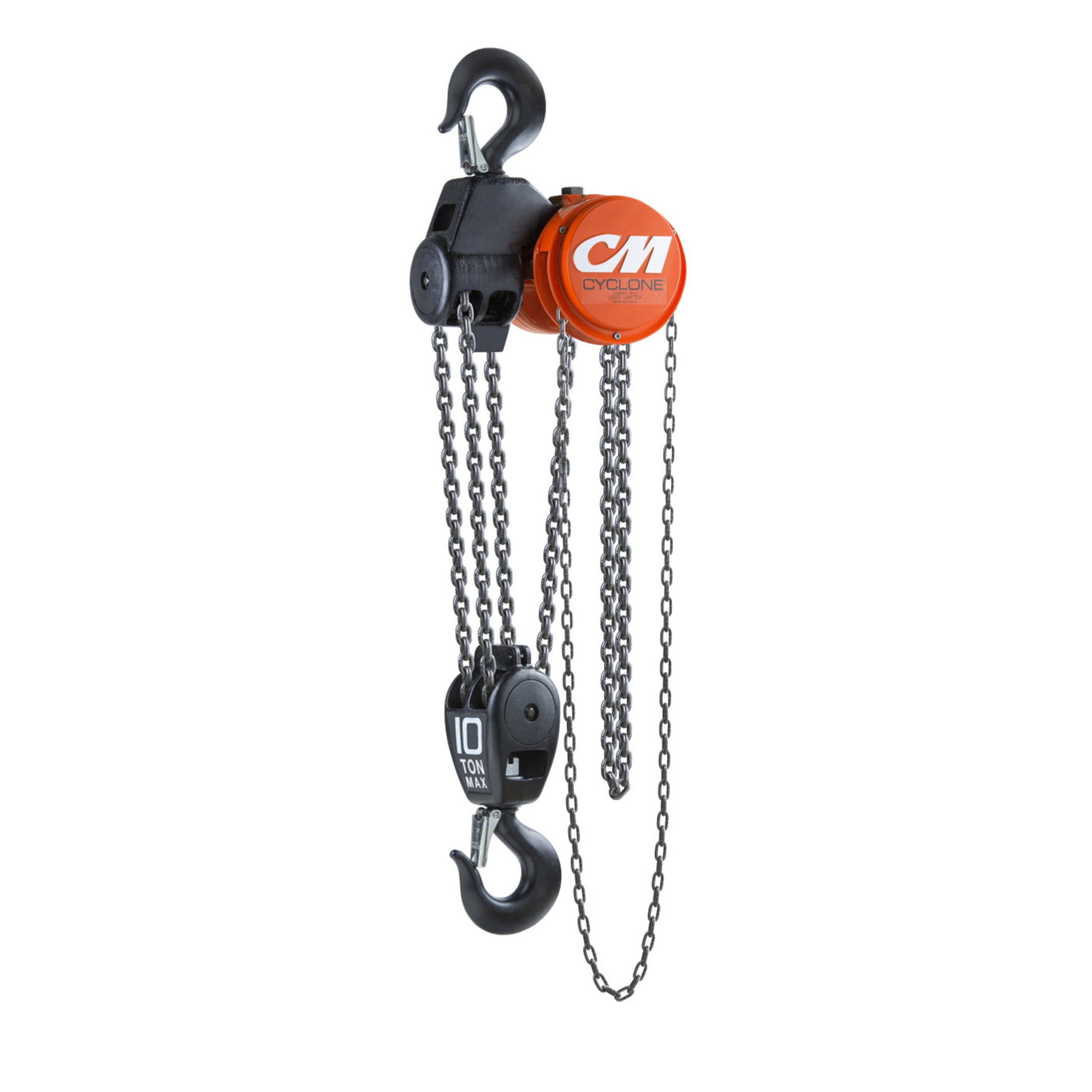 10 Ton Cyclone 646 with Rigid Hook Suspension, 20ft of lift