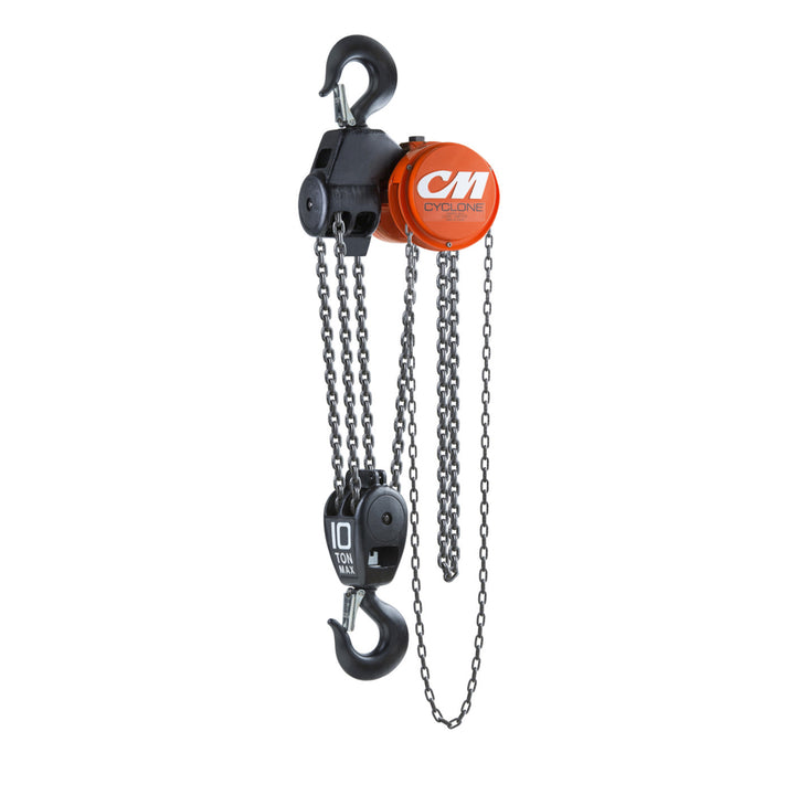 10 Ton Cyclone 646 with Rigid Hook Suspension, 20ft of lift