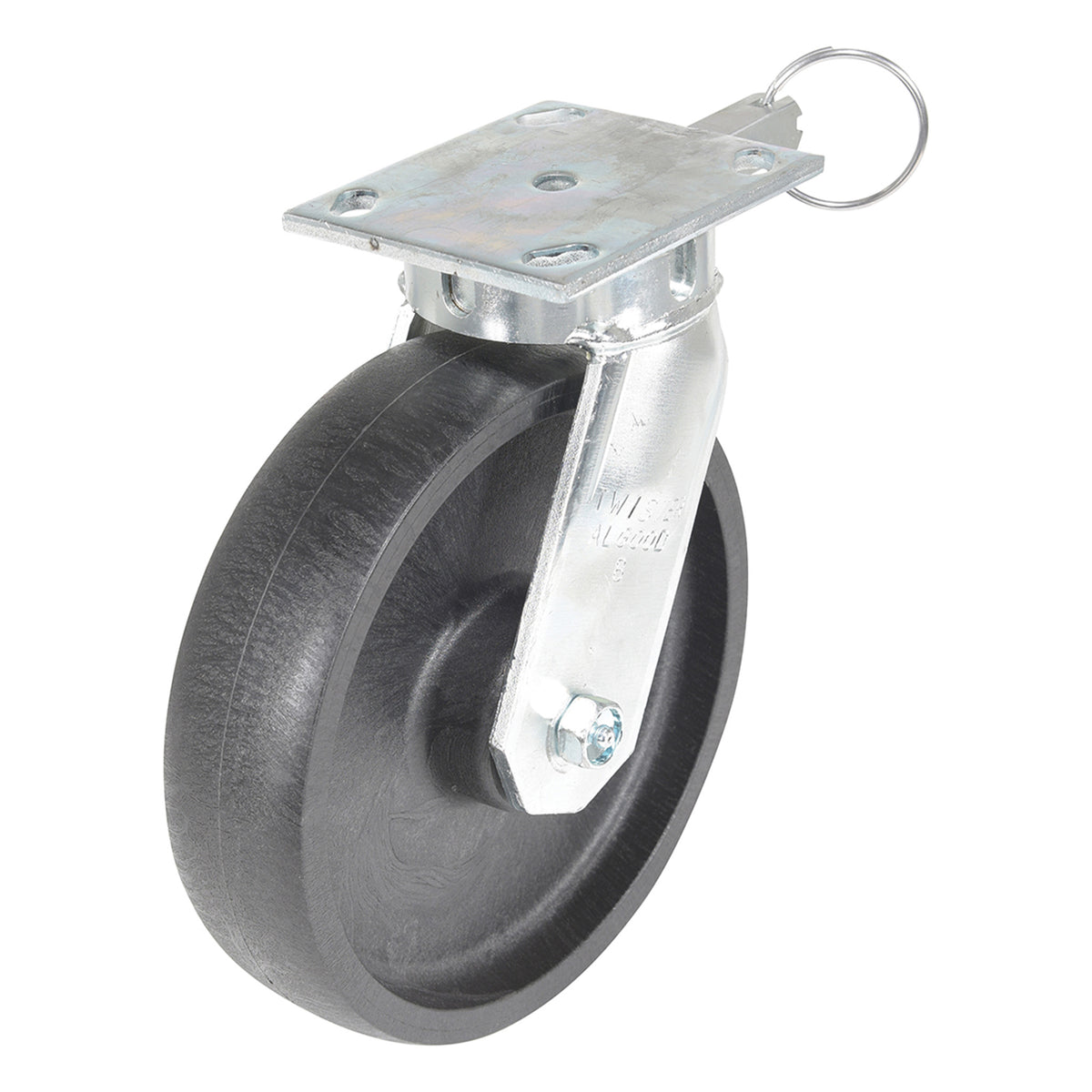 Vestil caster. - CST-HHD-8X2GFN-4PSL