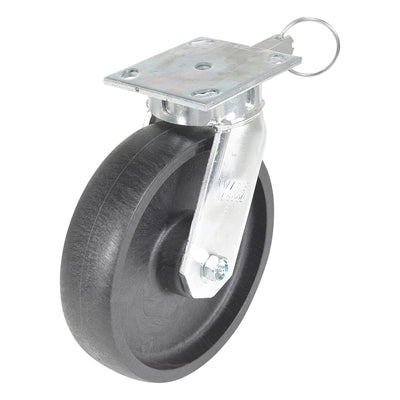 Vestil caster. - CST-HHD-8X2GFN-4PSL