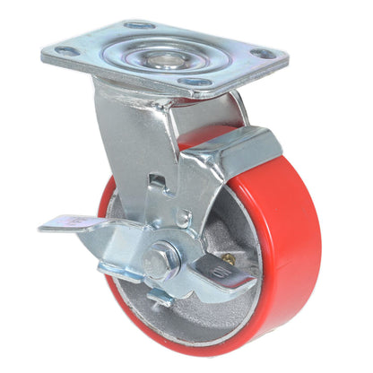 Vestil caster. - CST-PU-5X2-S-BR