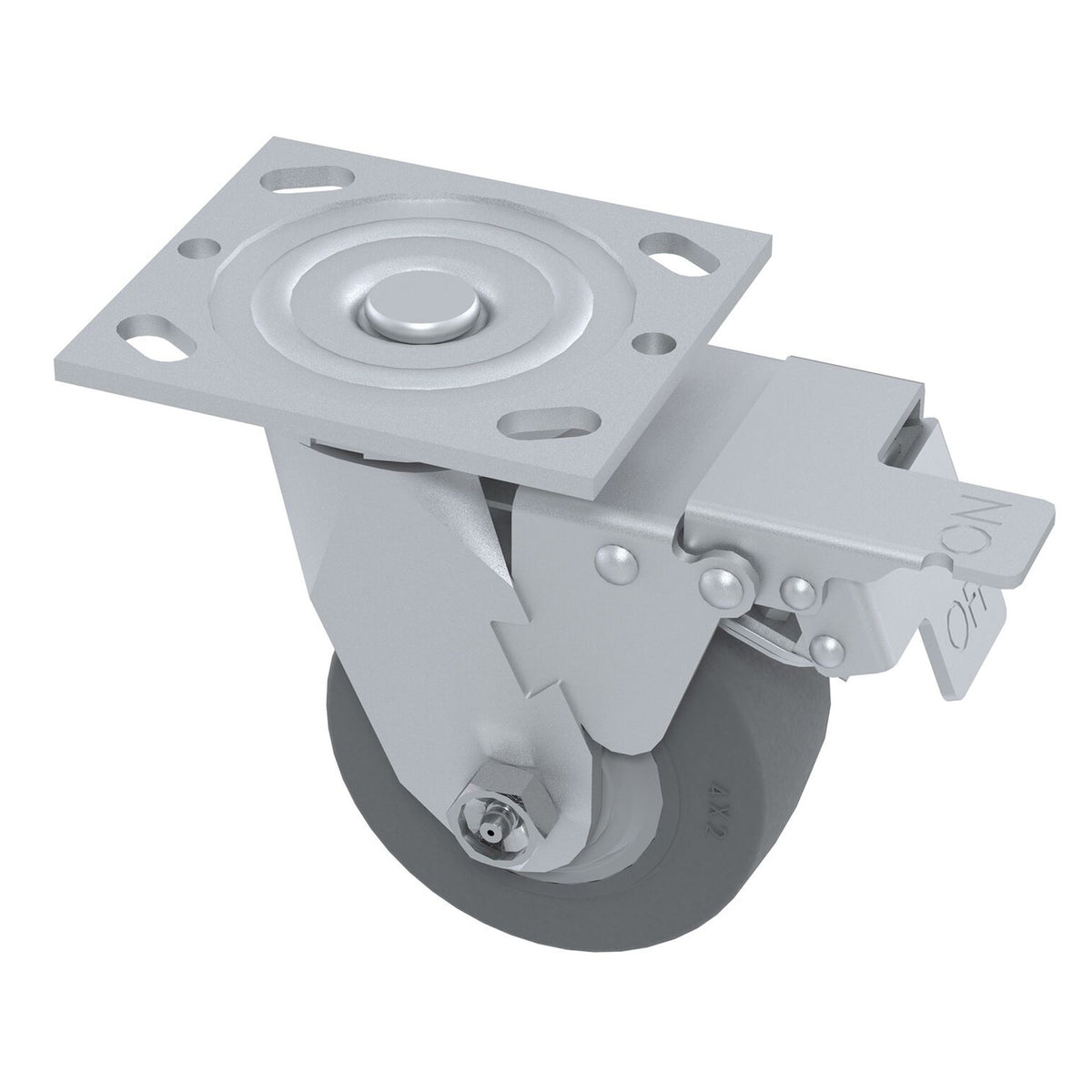 Vestil caster. - CST-VE-4X2TPRF-SWTB