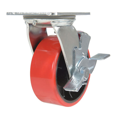 Vestil caster. - CST-VE-5X2PU-SWB