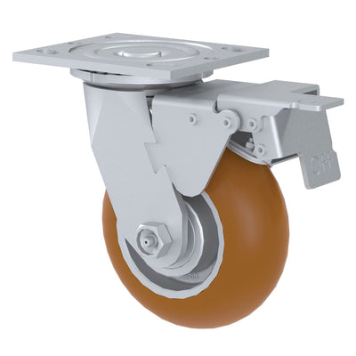 Vestil caster. - CST-VE-5X2PUAD-SWTB