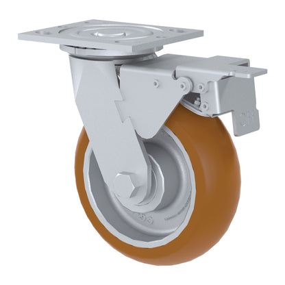 Vestil caster. - CST-VE-6X2PUAD-SWTB