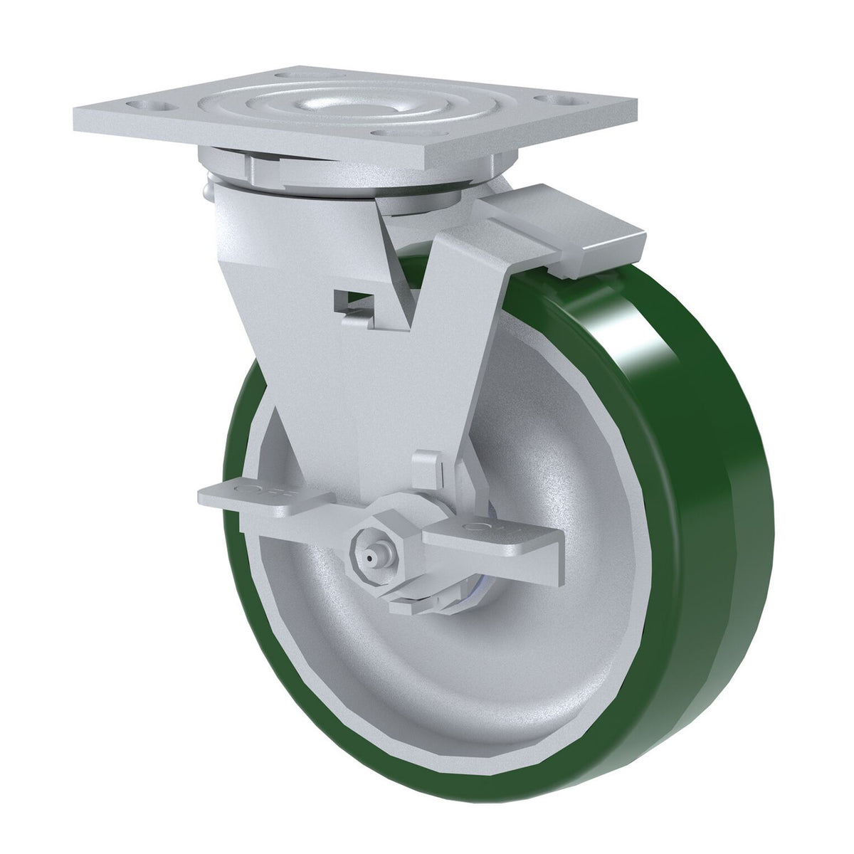 Vestil caster. - CST-VE-6X2PUAF-SWTB