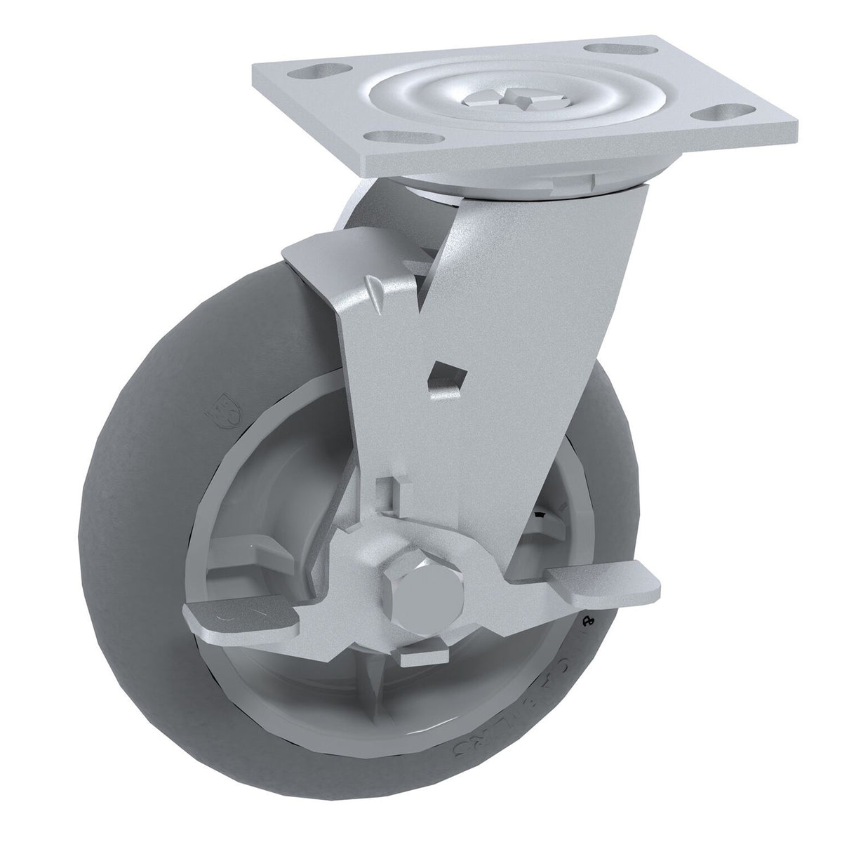 Vestil caster. - CST-VE-6X2TPRD-SWB
