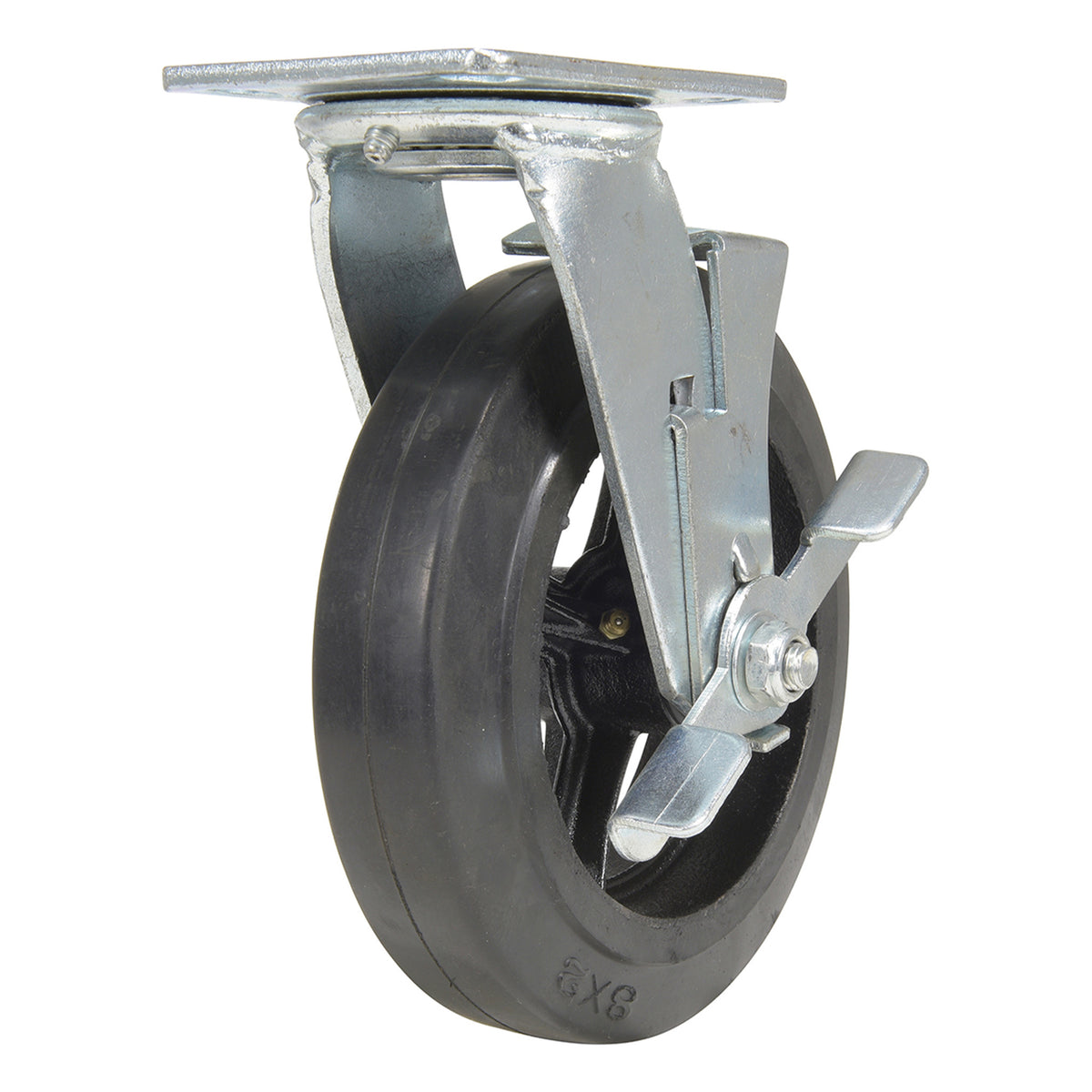 Vestil caster. - CST-VE-8X2MR-SWB