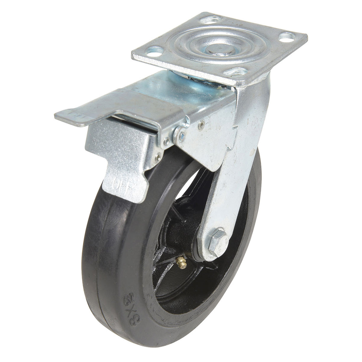 Vestil caster. - CST-VE-8X2MR-SWTB