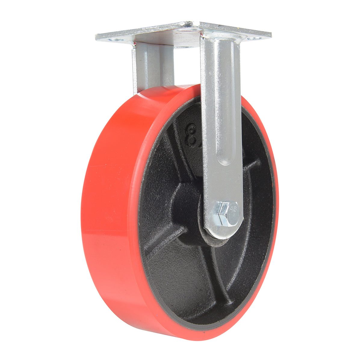Vestil caster. - CST-VE-8X2PU-R