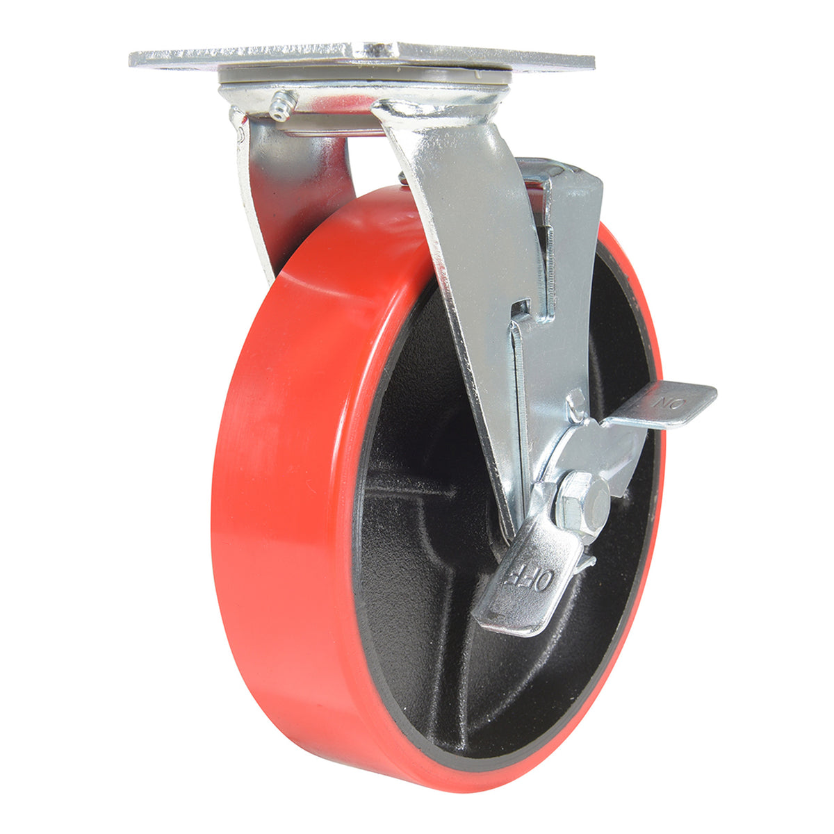 Vestil caster. - CST-VE-8X2PU-SWB