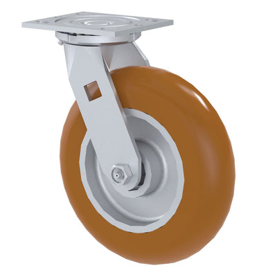 Vestil caster. - CST-VE-8X2PUAD-S