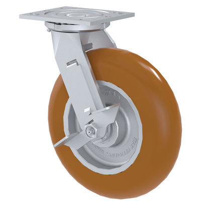 Vestil caster. - CST-VE-8X2PUAD-SWB