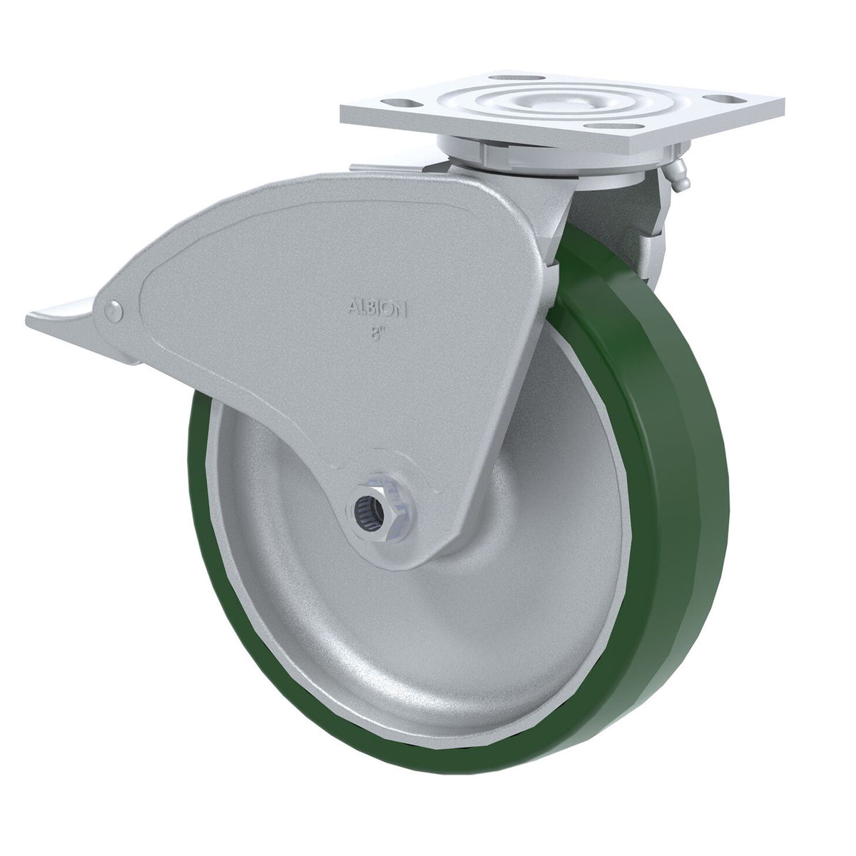 Vestil caster. - CST-VE-8X2PUAF-SWTB
