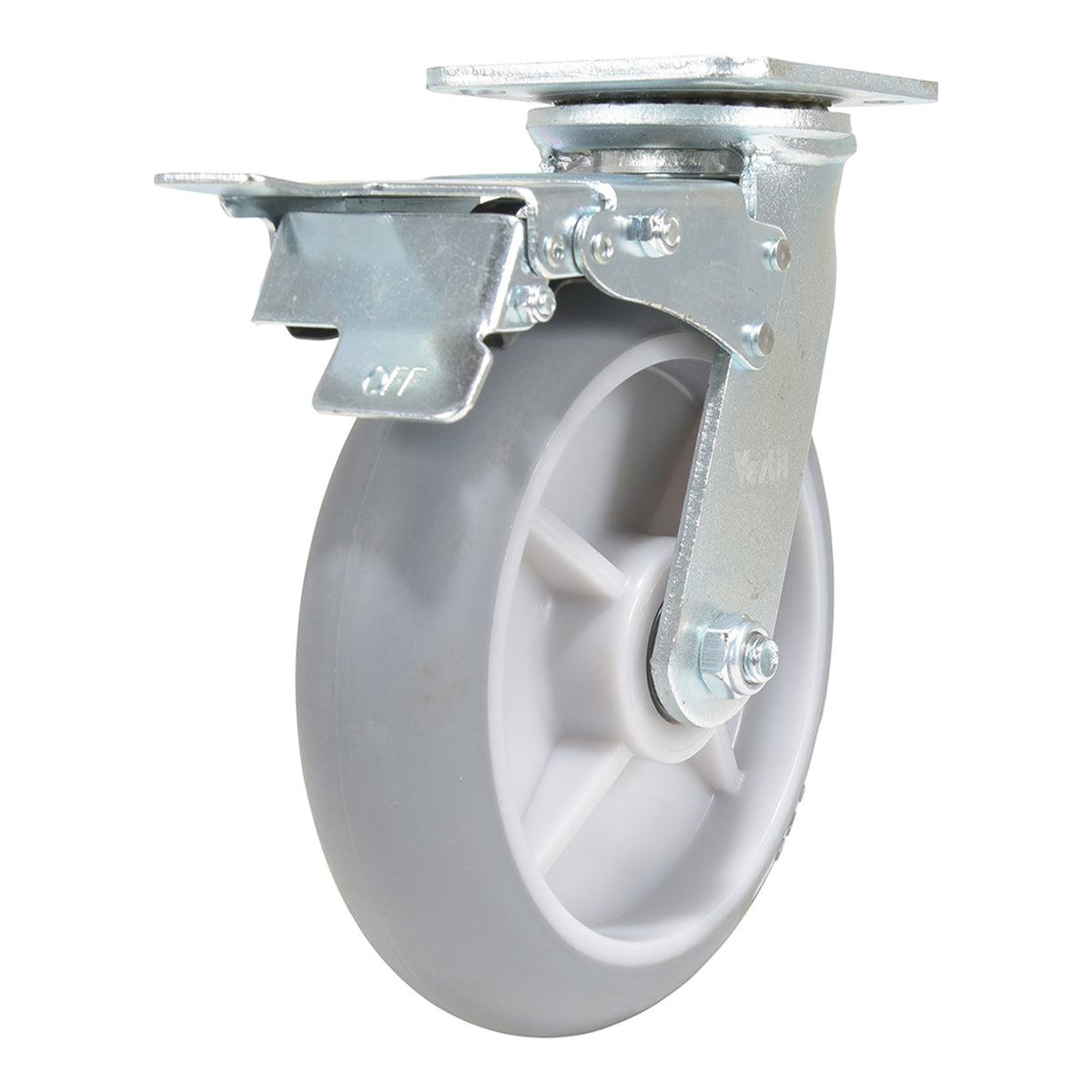 Vestil caster. - CST-VE-8X2TPR-SWTB