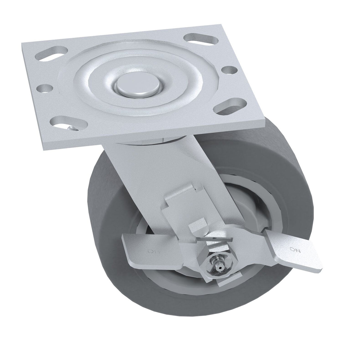 Vestil caster. - CST-VE-8X2TPRF-SWB