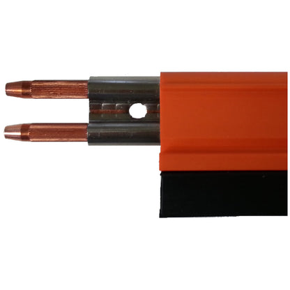 160 Amp - Figure Eight Rolled Stainless Steel/Copper