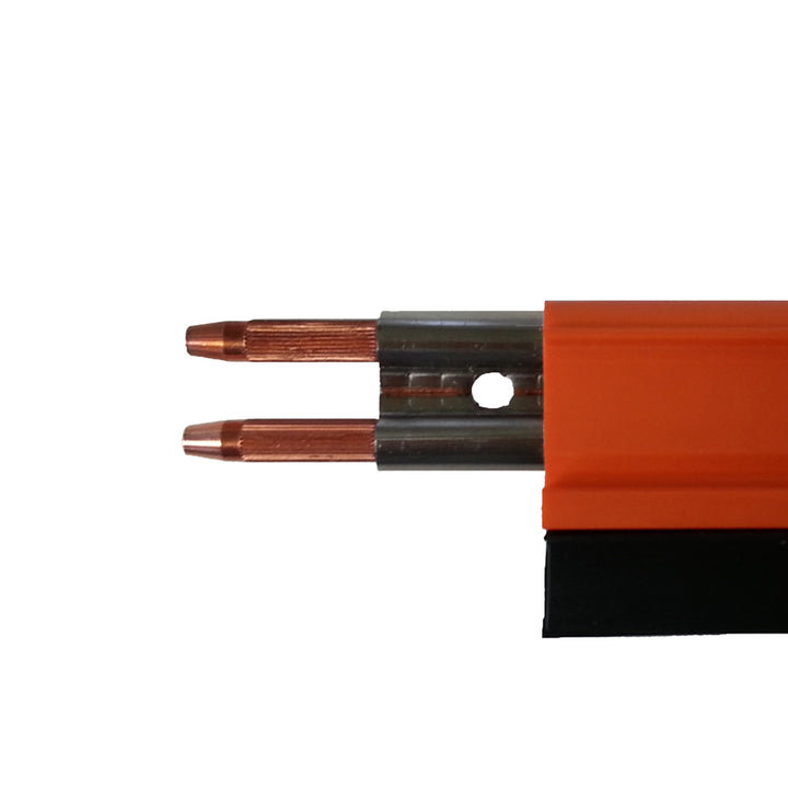160 Amp - Figure Eight Rolled Stainless Steel/Copper