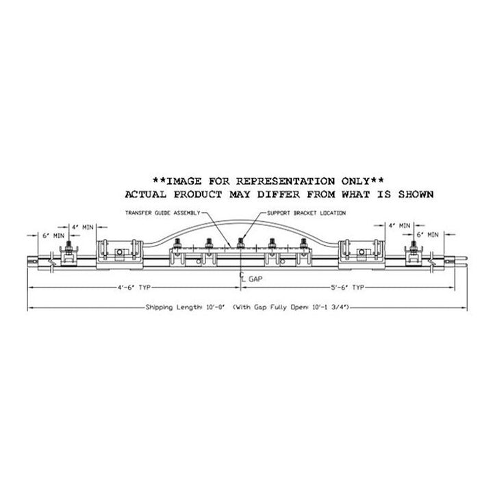 250 Amp - Figure Eight Rolled Copper/Galvanized Steel