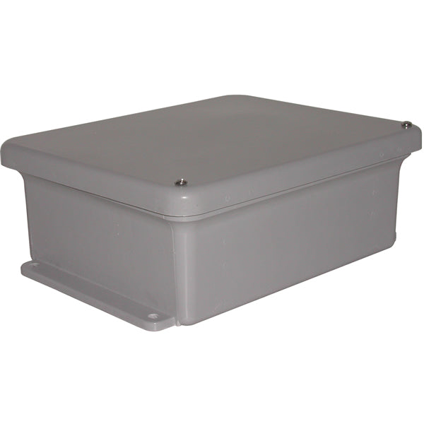 Fiberglass Junction Box - NEMA 4X (11.62" x 9.41" x 4.25" )