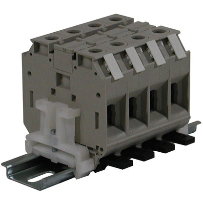 4 Pole Terminal Strip - 335 Amp DIN Mounted