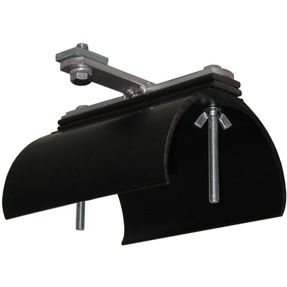 6.75" SS End Clamp Assembly with 5.5" Diameter. Nylon Saddle