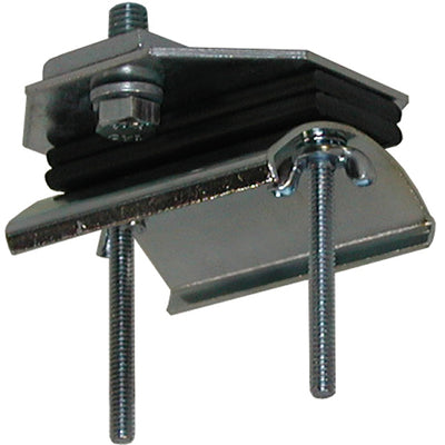 5" SS End Clamp Assembly with 3" Diameter. Nylon Saddle
