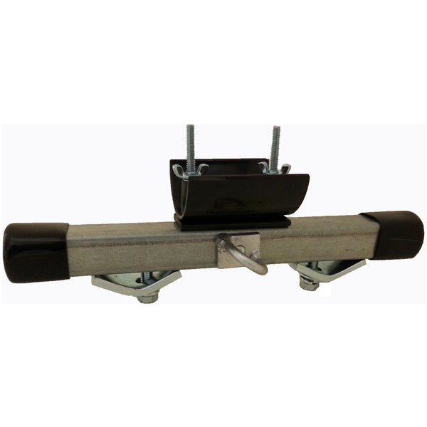Stainless Steel End Clamp with 3" Diameter Nylon Saddle