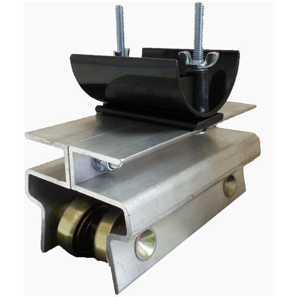 Standard Trolley with Stainless Steel Wheels and 3" Diameter Nylon Saddle