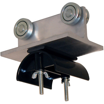 5" Trolley Assembly, Steel Wheels, 3" Diameter Nylon Saddle