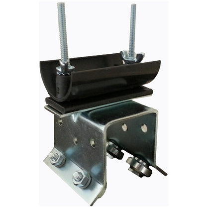 Trolley Assembly, Steel Wheels, 2" dia. Nylon Saddle