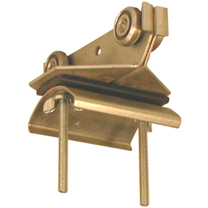 5" Trolley Assembly, 4 Steel Wheels, 3" Diameter Steel Saddle