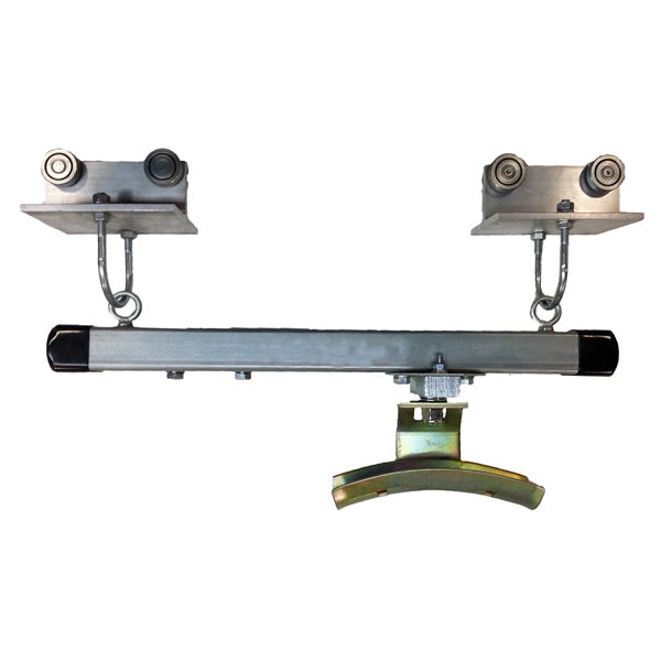 Control Trolley Assembly, Steel Wheels, 3" Diameter Steel Saddle