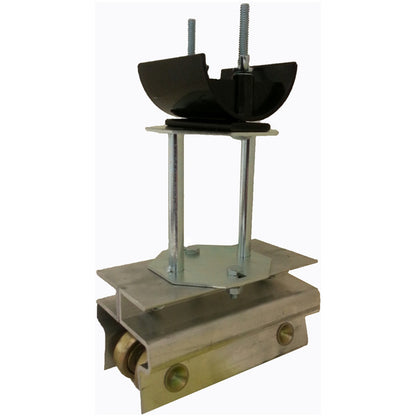 Standard Tow Trolley with Stainless Steel Wheels and 3" Diameter Nylon Saddle