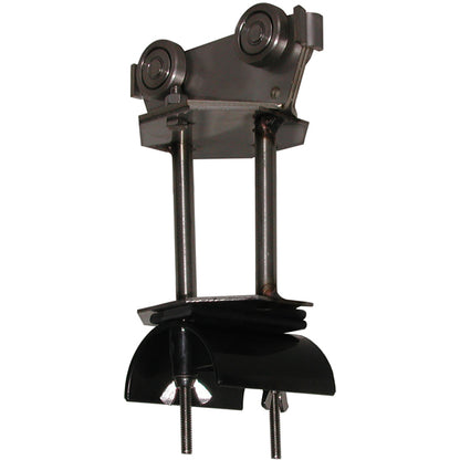 Tow Trolley Assembly SS Body - SS Wheels and Hardware 6" Diameter. Saddle