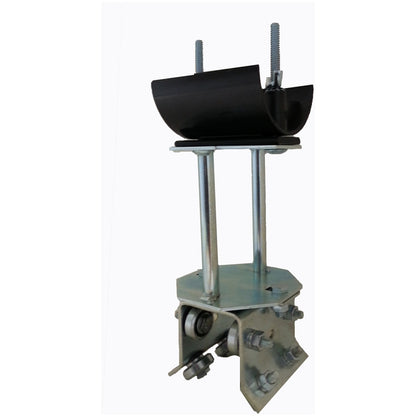 Tow Trolley Assembly, Steel Wheels, with Anti-Lift Rollers