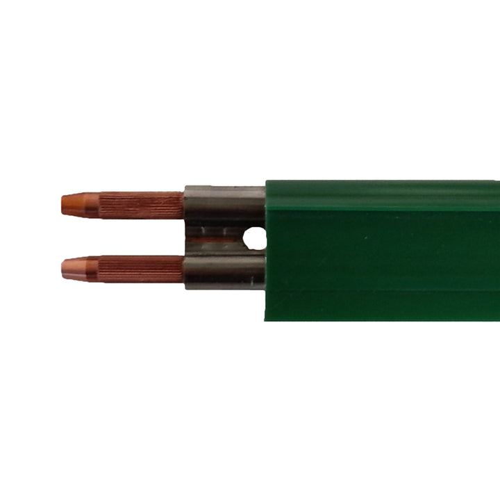 160 Amp - Figure Eight Rolled Stainless Steel/Copper - 10 ft. Section