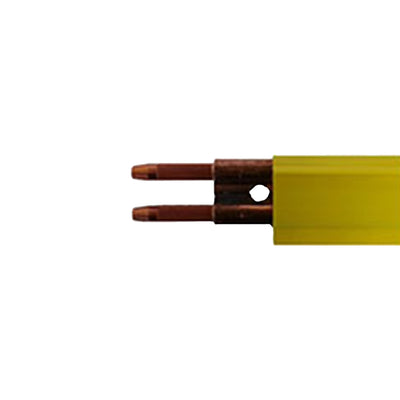 250 Amp - Figure Eight Rolled Copper/Galvanized - 10 ft. Section