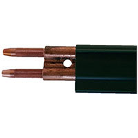 350 Amp - Figure Eight Rolled Electrolytic Copper - 10 ft. Section