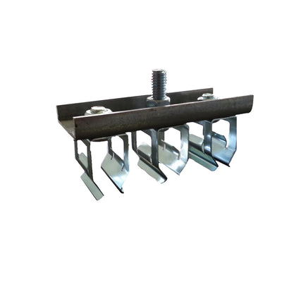 Steel Triple Hanger Assembly - Snap-In Type - 1.5" Centers