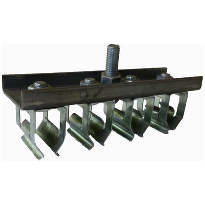 Steel Four Gang Hanger Assembly - Snap-In Type - 1.5" Centers