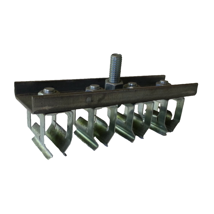 Steel Four Gang Hanger Assembly - Snap-In Type - 1.5" Centers