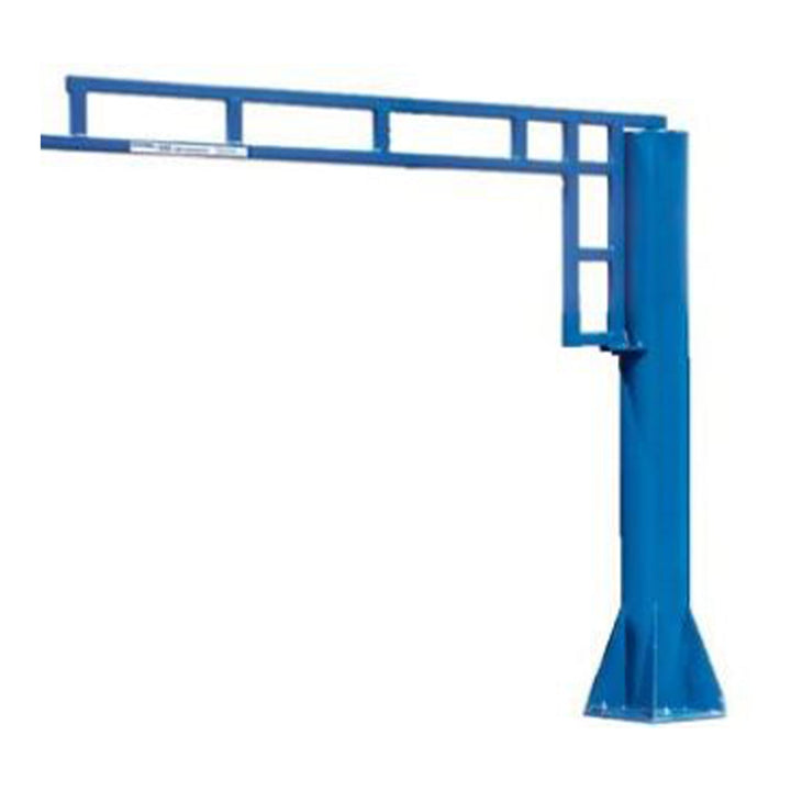 Gorbel® WSJ360-NP6 Series 8 Feet (ft) Hub and 6 Feet (ft) Span (L) Foundationless Free Standing Work Station Jib Crane
