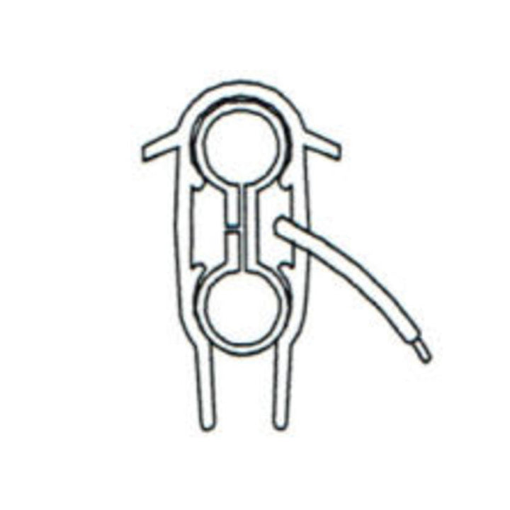 250 Amp - Figure Eight Rolled Copper/Galvanized