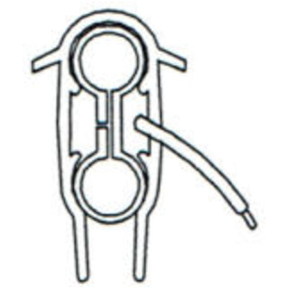 110 Amp - Figure Eight Rolled Galvanized Steel