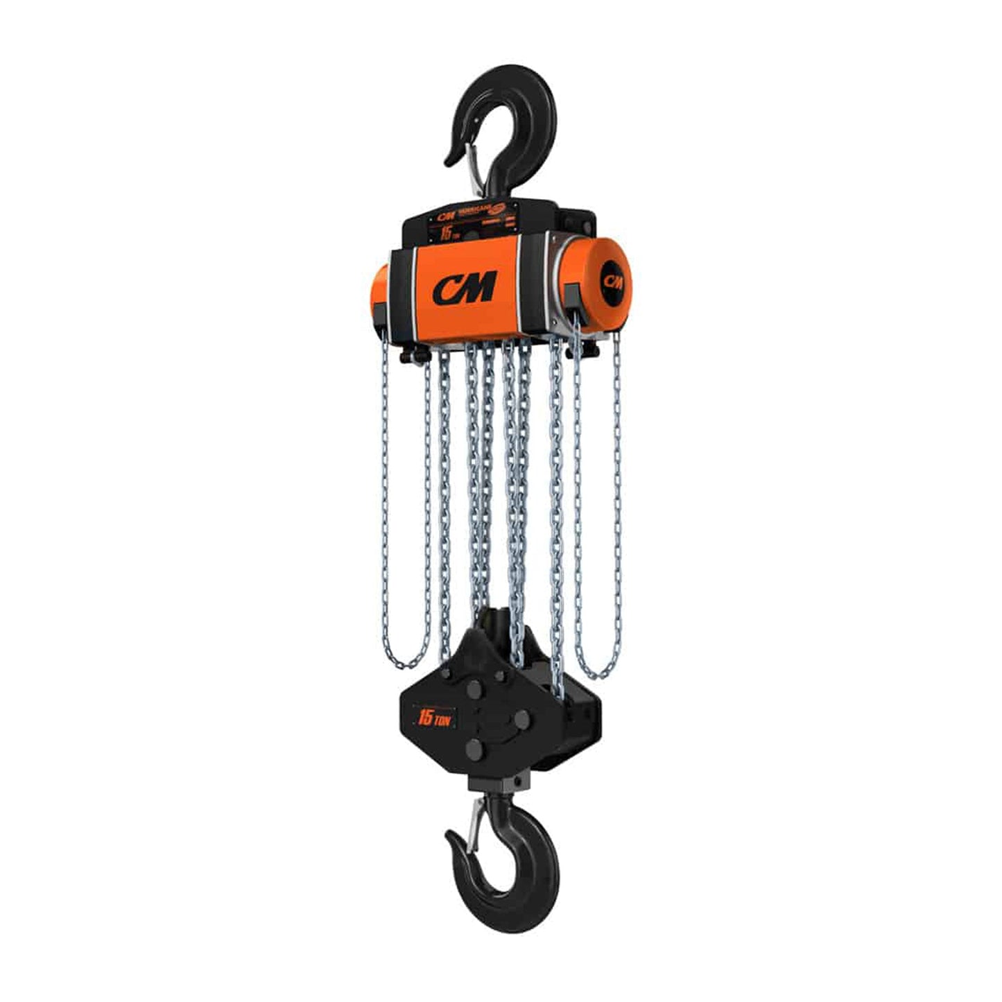 CM® Hurricane 360 Degree 20 Ton (t) Capacity 20 Feet (ft) Standard Lift Hand Chain Hoist